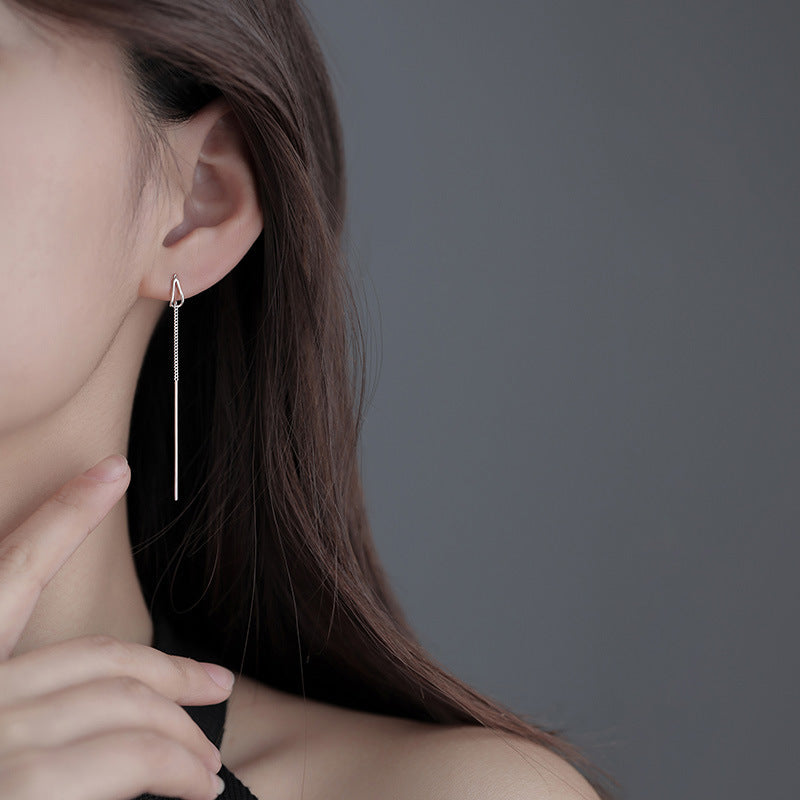 Style Knotted Tassel Special Hollow Female Retro Rings