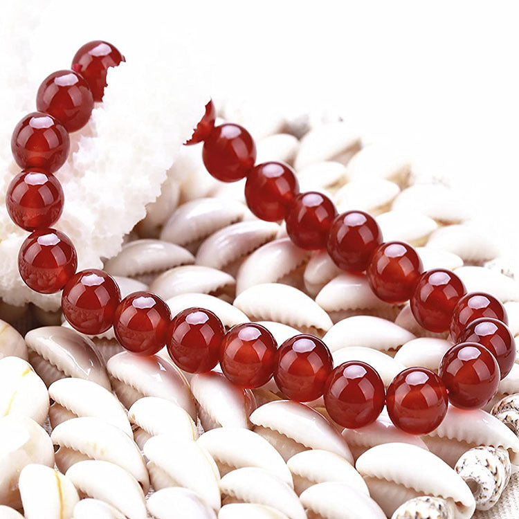 Red Agate Vintage Crystal Natural Tiger Eye Bracelet