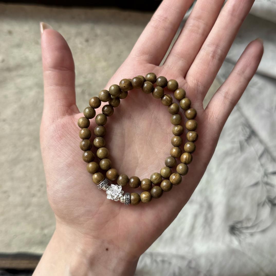 Circle Anemone Hand Toy Wooden Cultural Artifact Retro Easy Matching Bracelets