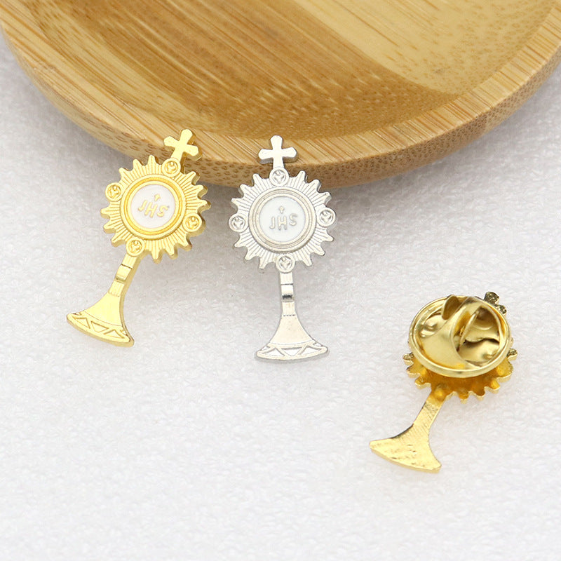 Clasp Cufflinks Hat Decorations Metal Creative Brooches