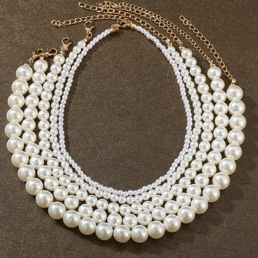 Women's Vintage Pearl High-grade Style Simple Temperament Necklaces