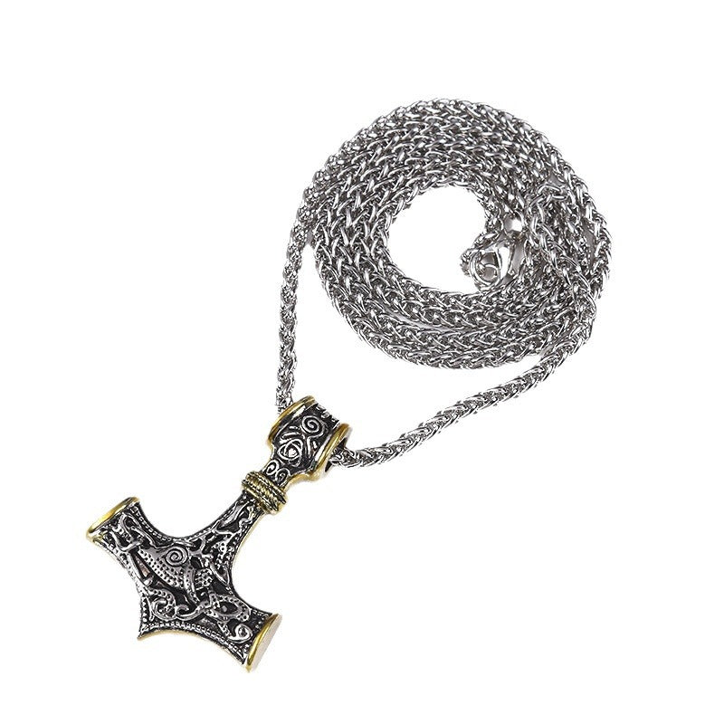 Men's Nordic Viking Pirate Triangle Knot Thor Pendants