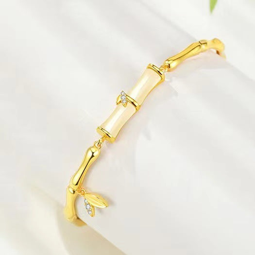 Women's Bamboo Enough High-grade Chinese Style Jade Bracelets