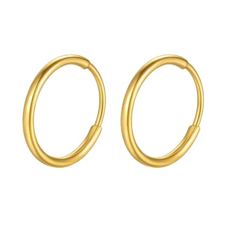Gold Female Tassel No Color Fading Long Vietnam Earrings