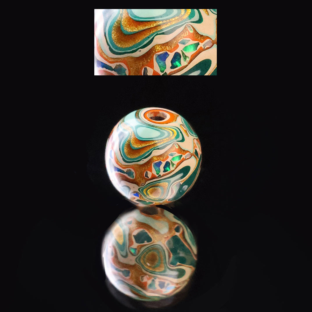 Paint Beads Opal Loose Wooden Beaded Rosewood Embryo Single Bracelets