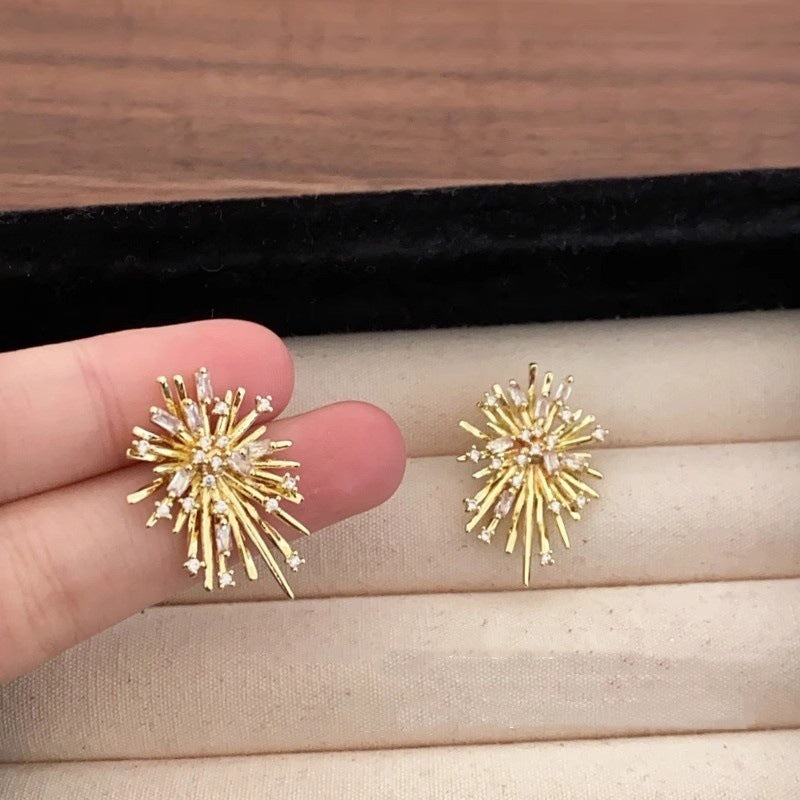 Commuter Light Luxury Design Sense High-grade Earrings