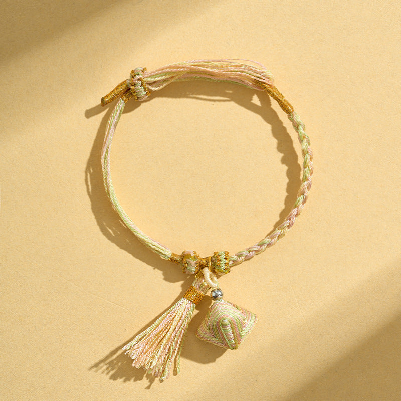 Children's Dragon Boat Festival Colorful Rope Hand-woven Small Bracelets