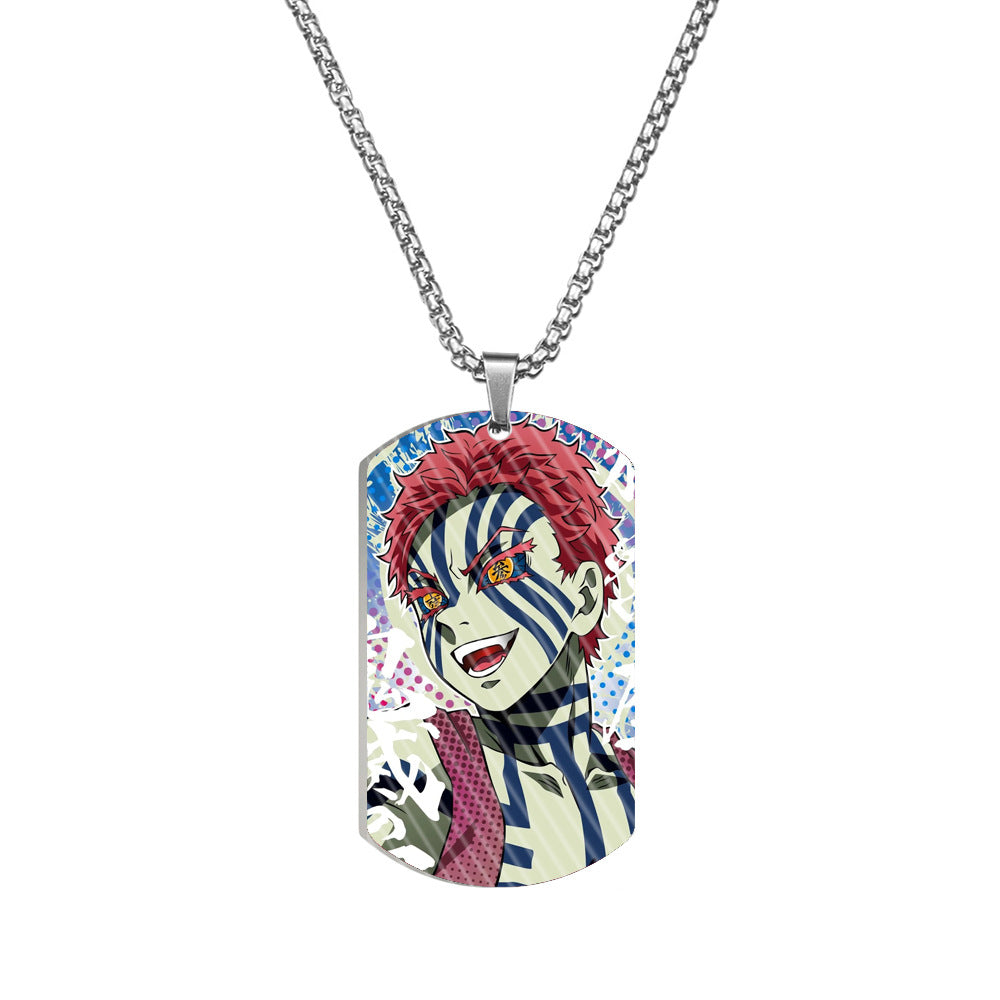 No Stainless Steel Color Printing Army Pendants