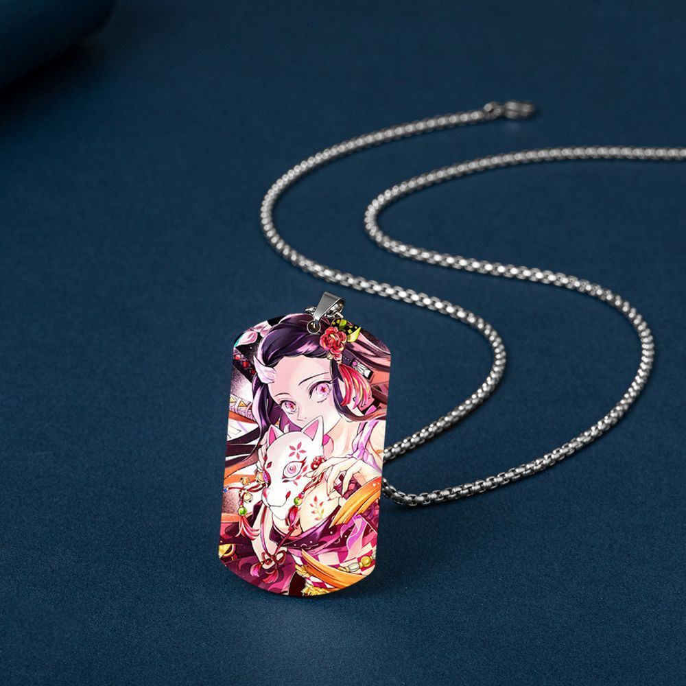 No Stainless Steel Color Printing Army Pendants