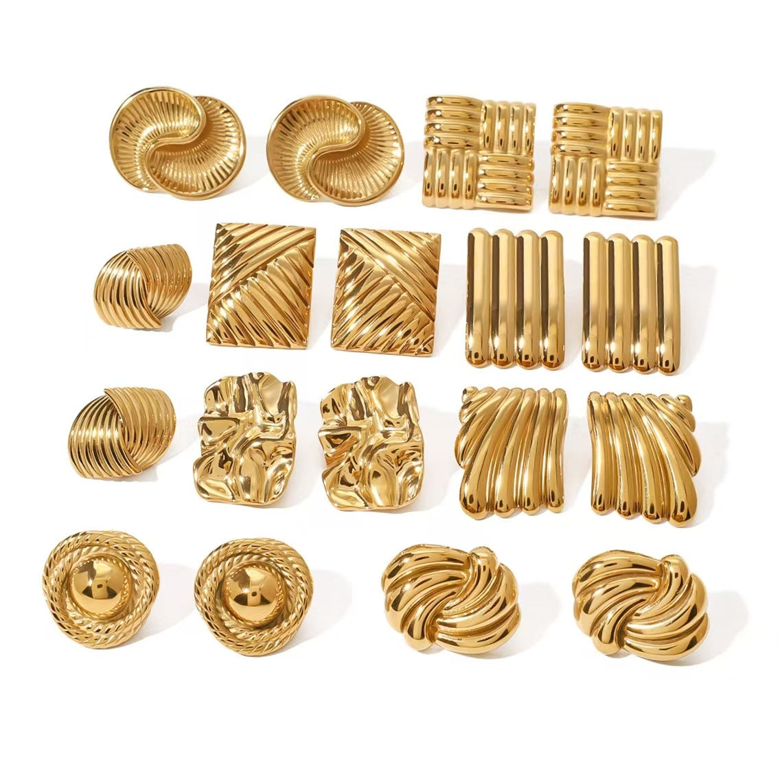 Women's High-grade Sense Special Interest Titanium Does Not Earrings