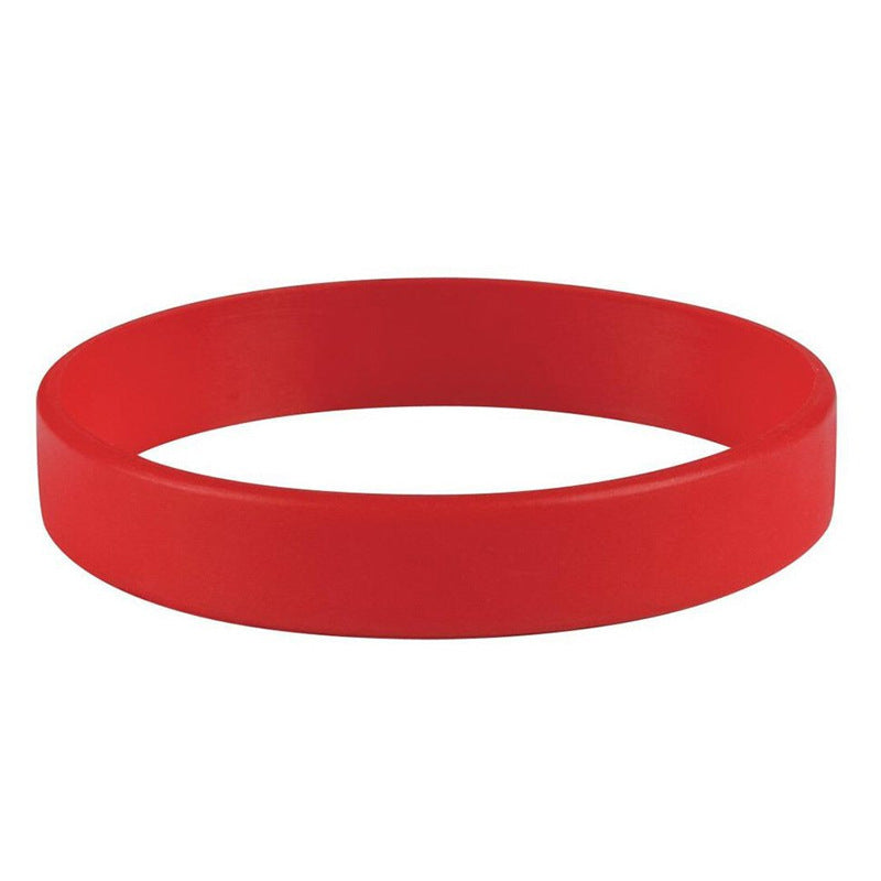 Wristband Lettering Silicone Sports Solid Color Printing Bracelet