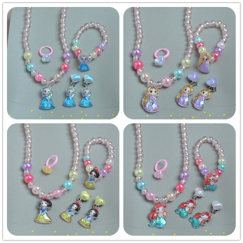 Versatile Graceful Children's Princess Mermaid Tail Rings