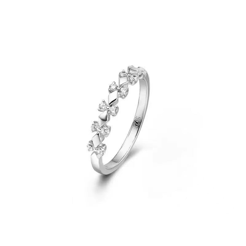 Women's & Men's For Love Niche Fashion Small Fresh Light Luxury Ring