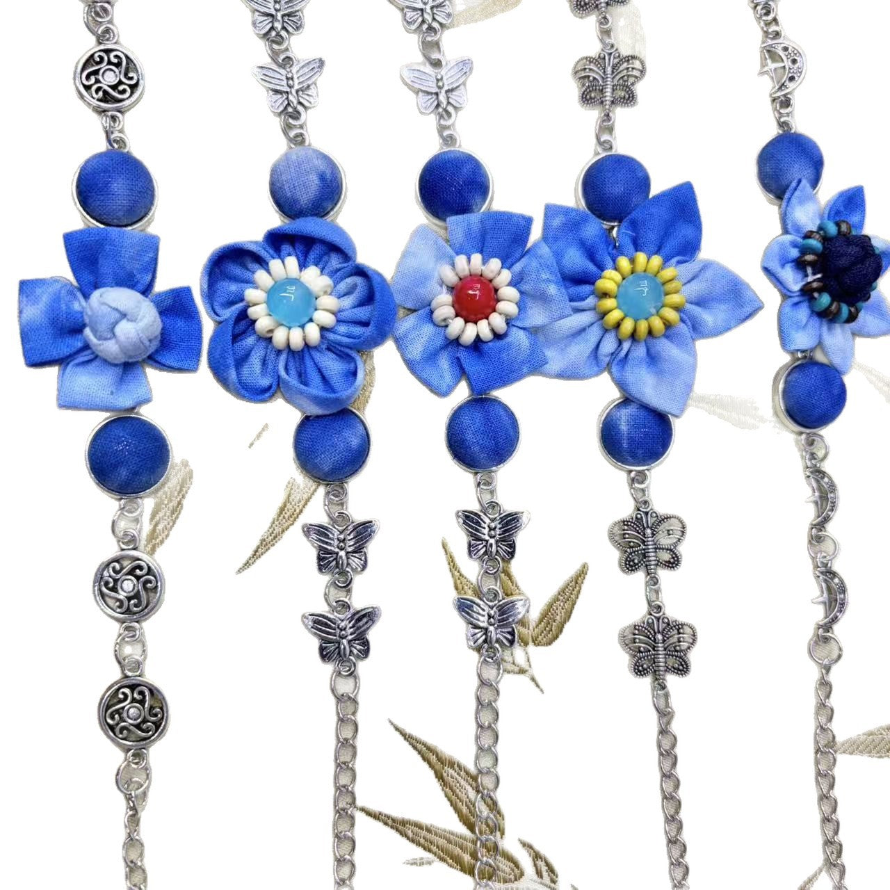Yunnan Dali Blue Dyed Ancient Ethnic Bracelet