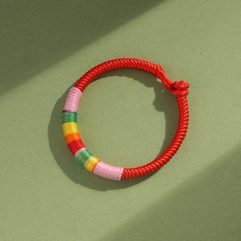 Dragon Boat Festival Colorful Rope Hand-woven Bracelets