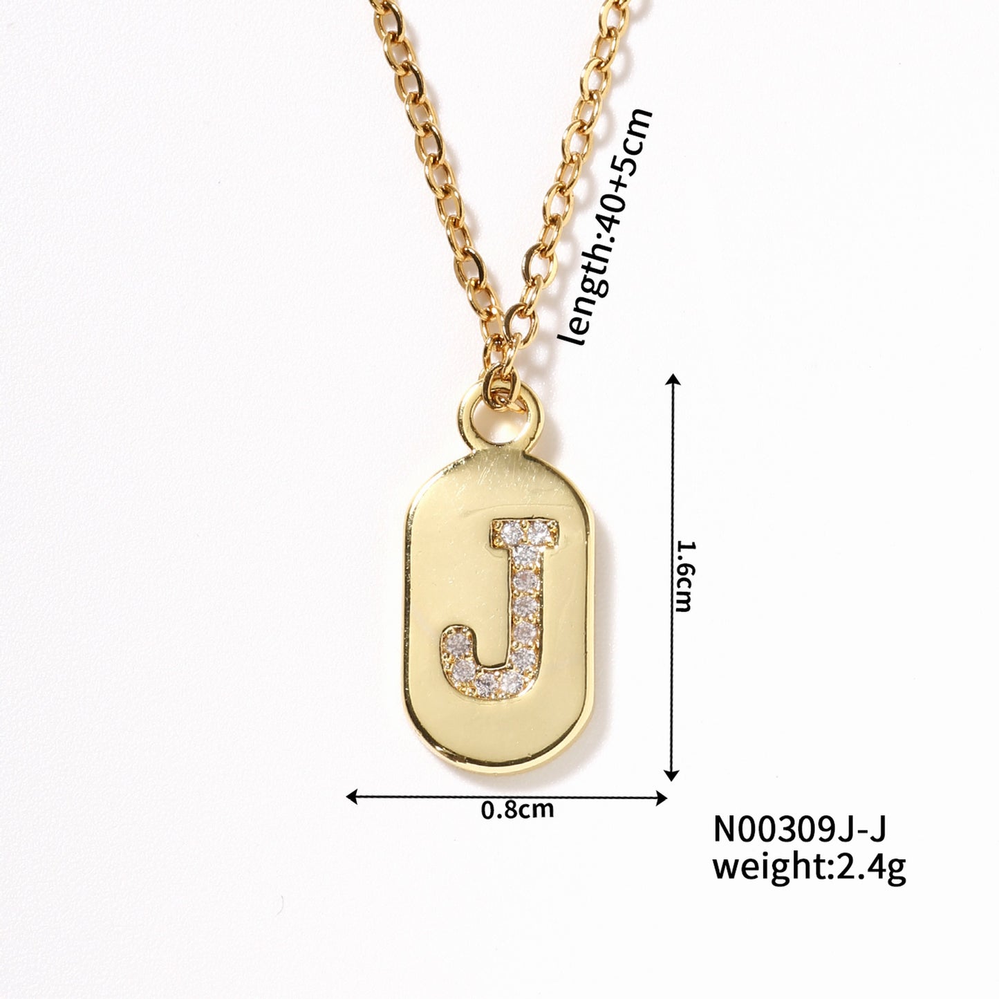 Best-selling English Letter Style Light Luxury Necklaces