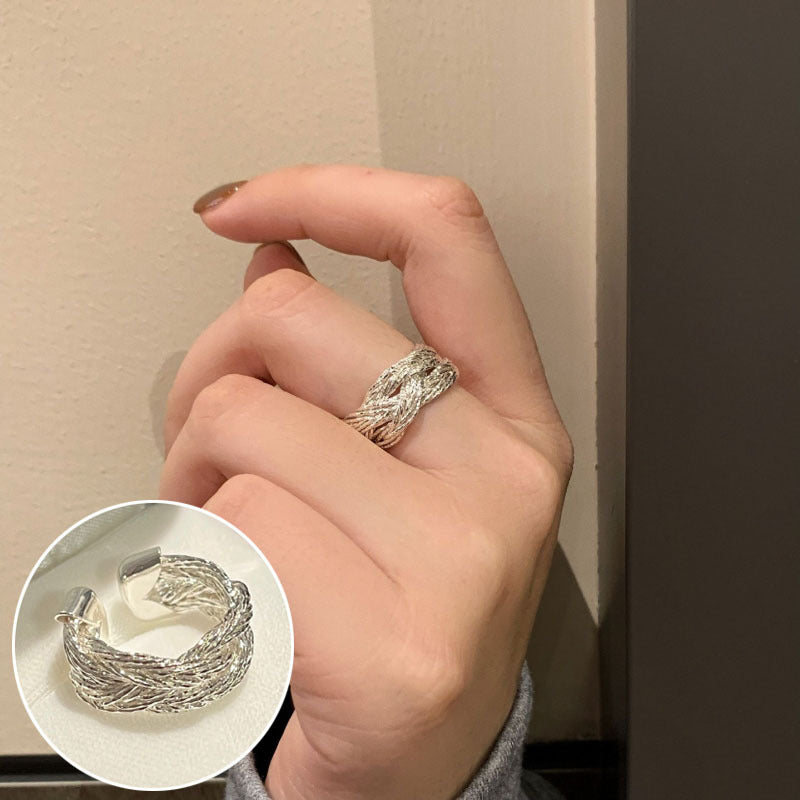 Women's Style Temperament Water Drop Retro Stylish Rings