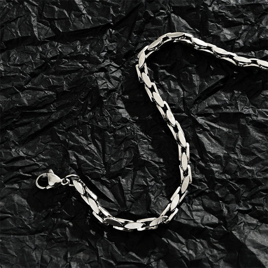 Men's Bone Handmade Korean Hip Hop Cold Bracelet