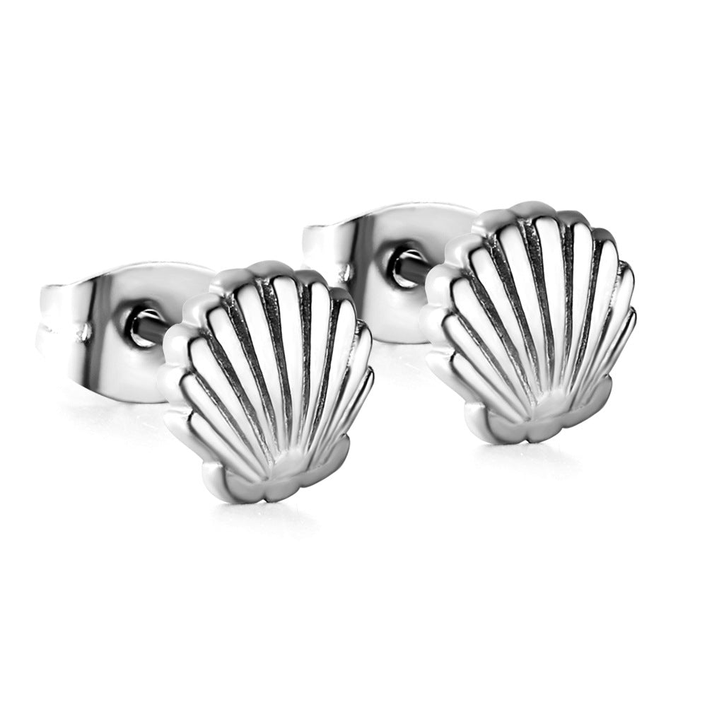 Women's Shell Fashionable Bright Simple Elegant Earrings