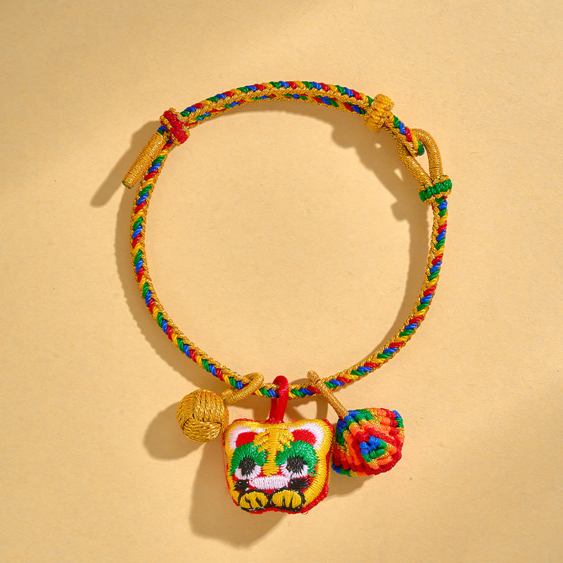 Children's Dragon Boat Festival Colorful Rope Hand-woven Small Bracelets