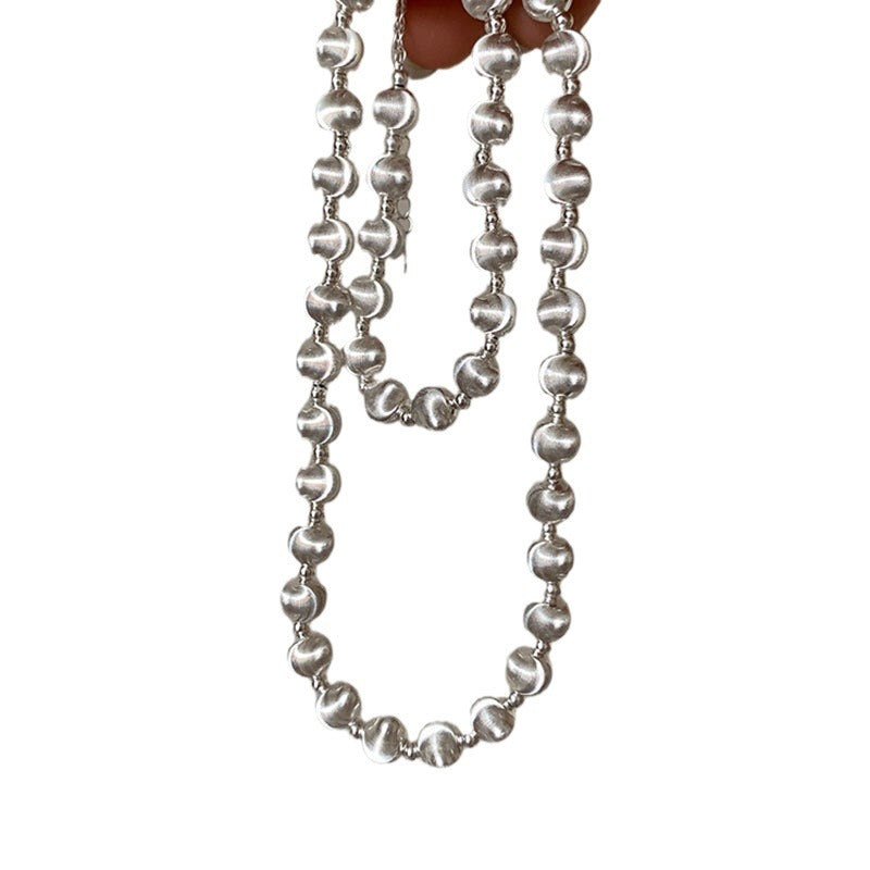 Laser Cat's Eye Beads Metal Female Niche Design Personality Bracelets