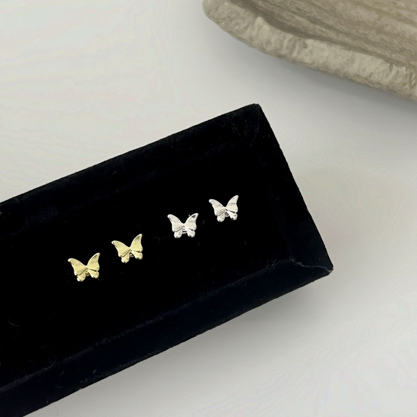 Butterfly Glossy Simple Ear Bone Niche Design Earrings