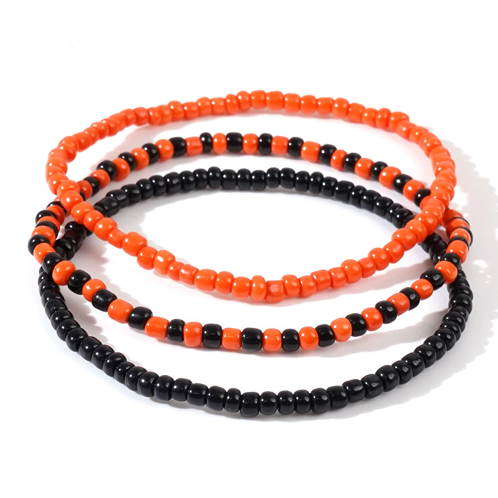 Halloween Series Gift Simple Bead Jewelry Bracelets