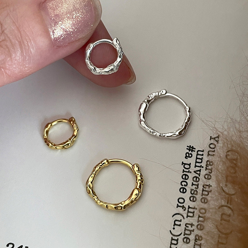 Niche High-grade Ear Bone Sterling Sier Rings
