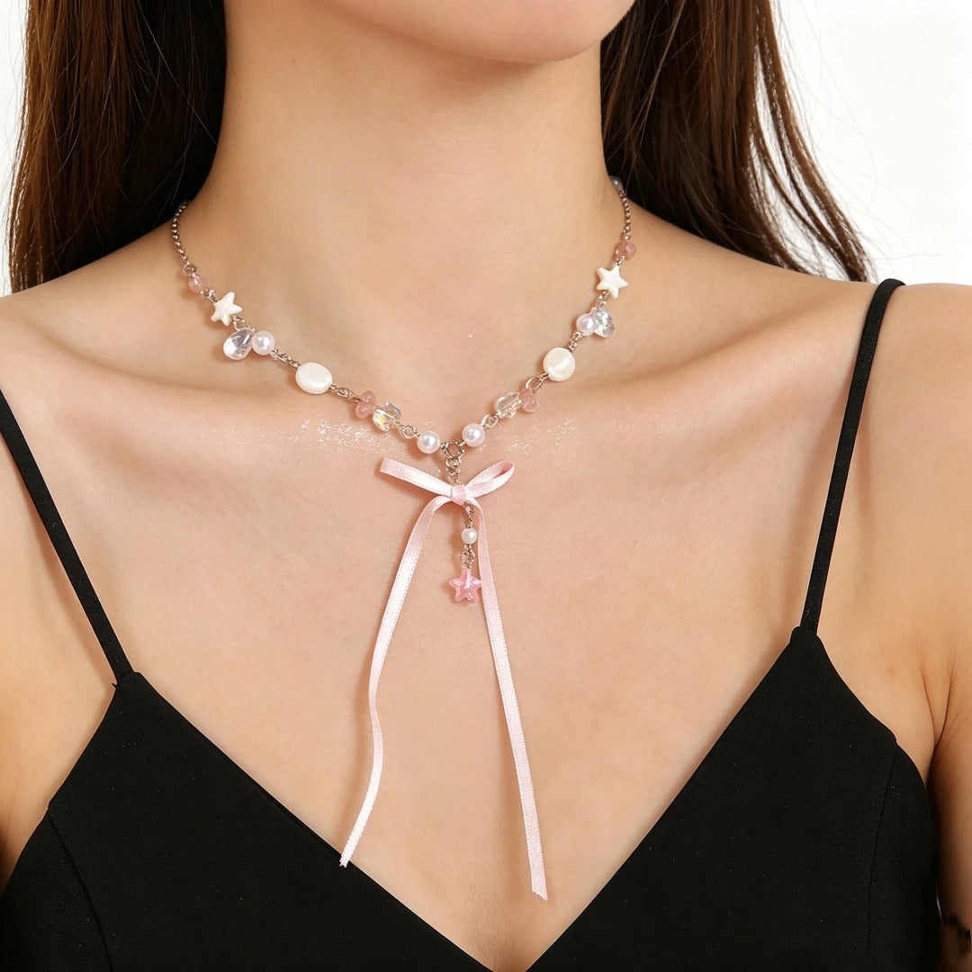 Women's Wild Personalized Cold Style Rhinestone Sequined Necklace