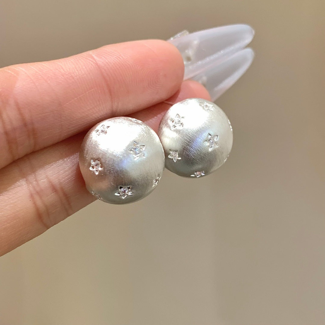 Women's Star Ear Sier Light Luxury Simplicity Stud Earrings