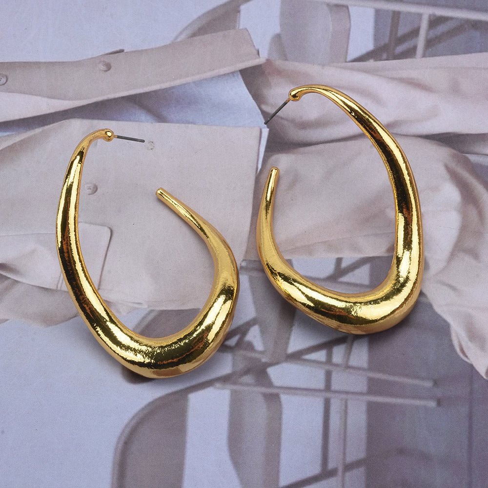 Women's Metal Alloy Exaggerated Trendy Geometric Style Earrings