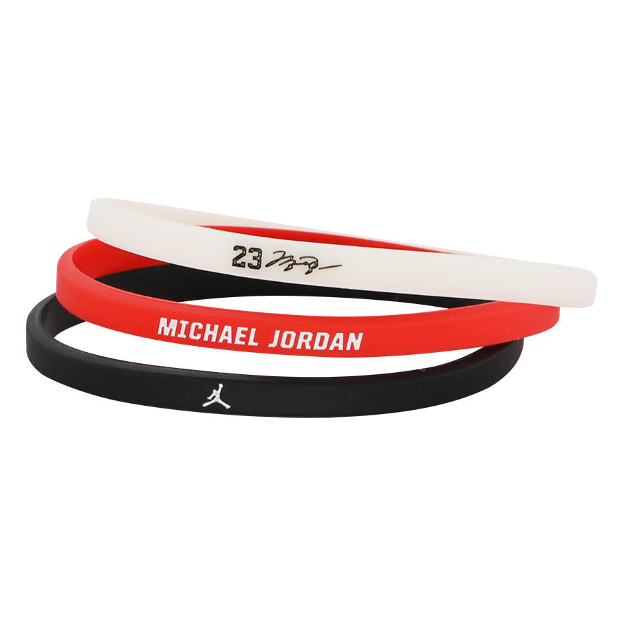 Customized Basketball Star Three-piece Silicone Thin Bracelet