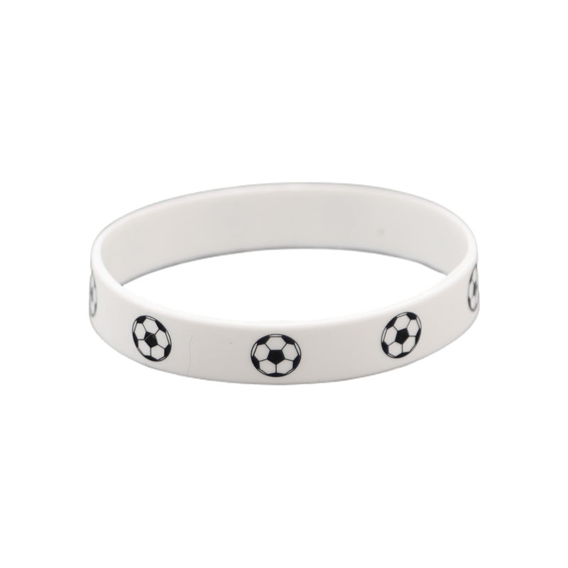 Football Silicone Fans Club Commemorative Gift Bracelets