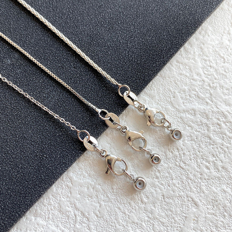 Adjustable Circumference Chain Ball Plunger Box Return Pattern Chopin Necklace