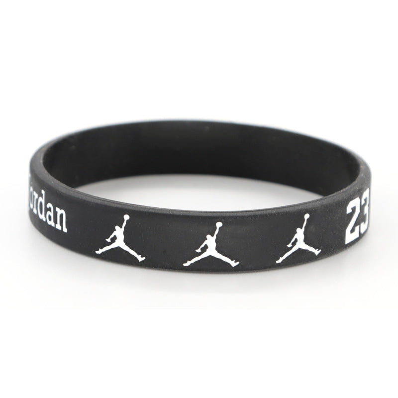 Basketball Silicone Rubber James Curry Harden Durant Bracelet