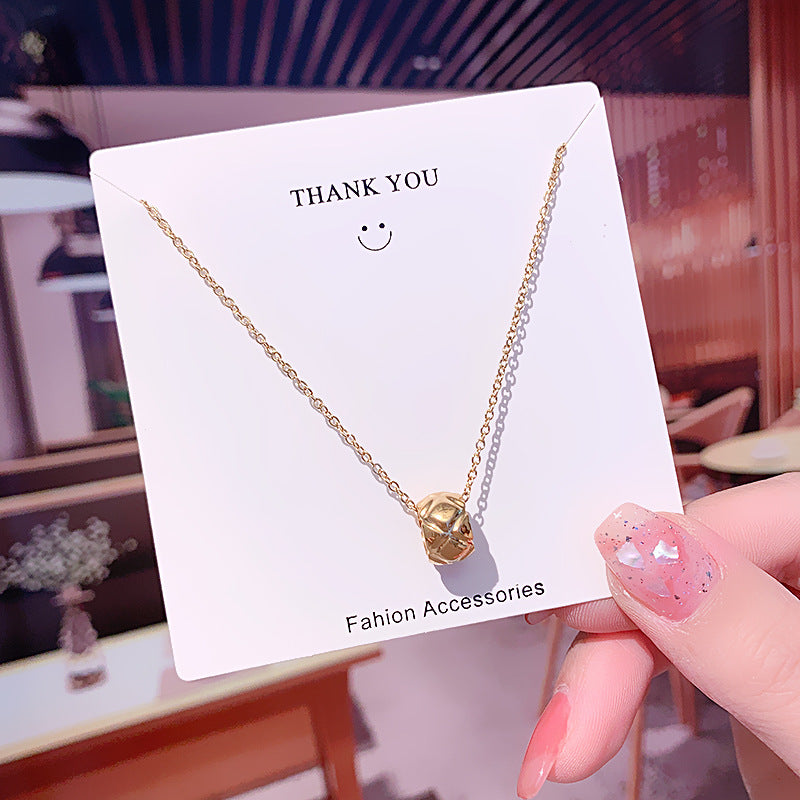 Series Titanium Steel Female Design Clavicle Chain Necklaces