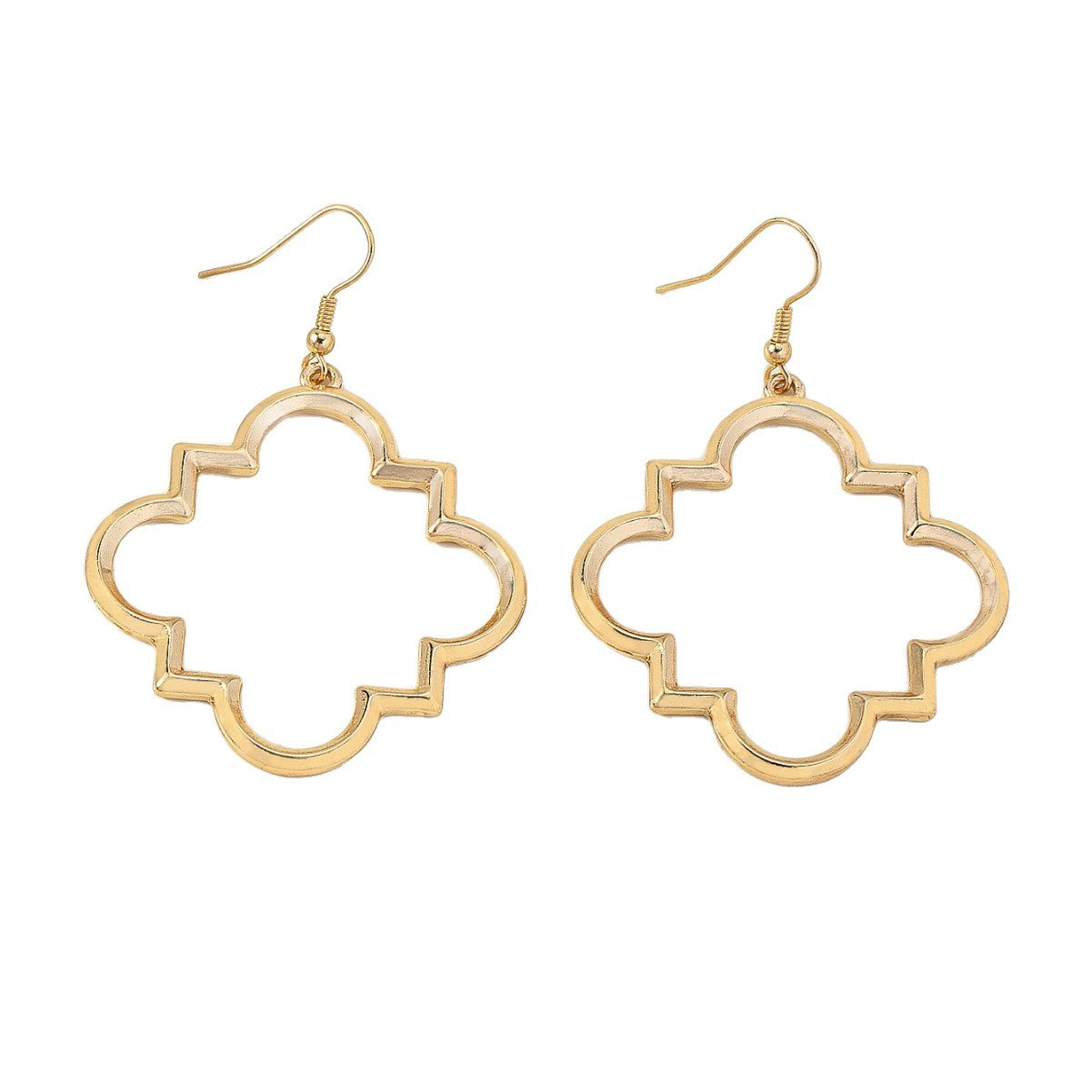 Women's Large Fashion Flower For Simple Personality Ear Rings