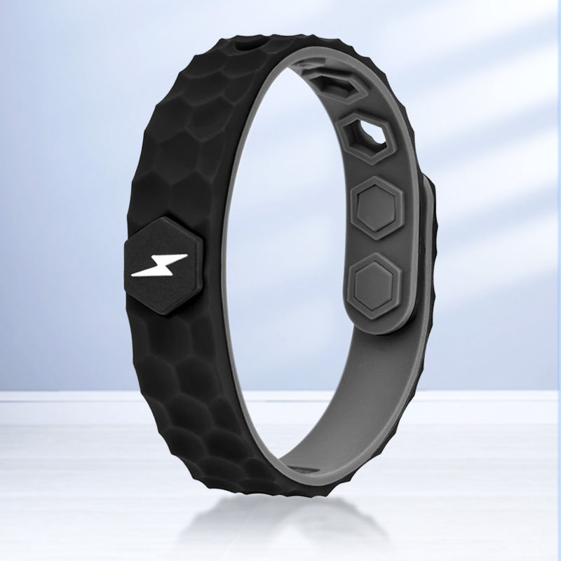 Women's & Men's Silicone Anion Outdoor Sports Balance Energy Bracelets