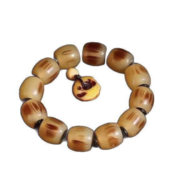 Yak Ram Beads Unisex Bloodshot Crafts Bracelet