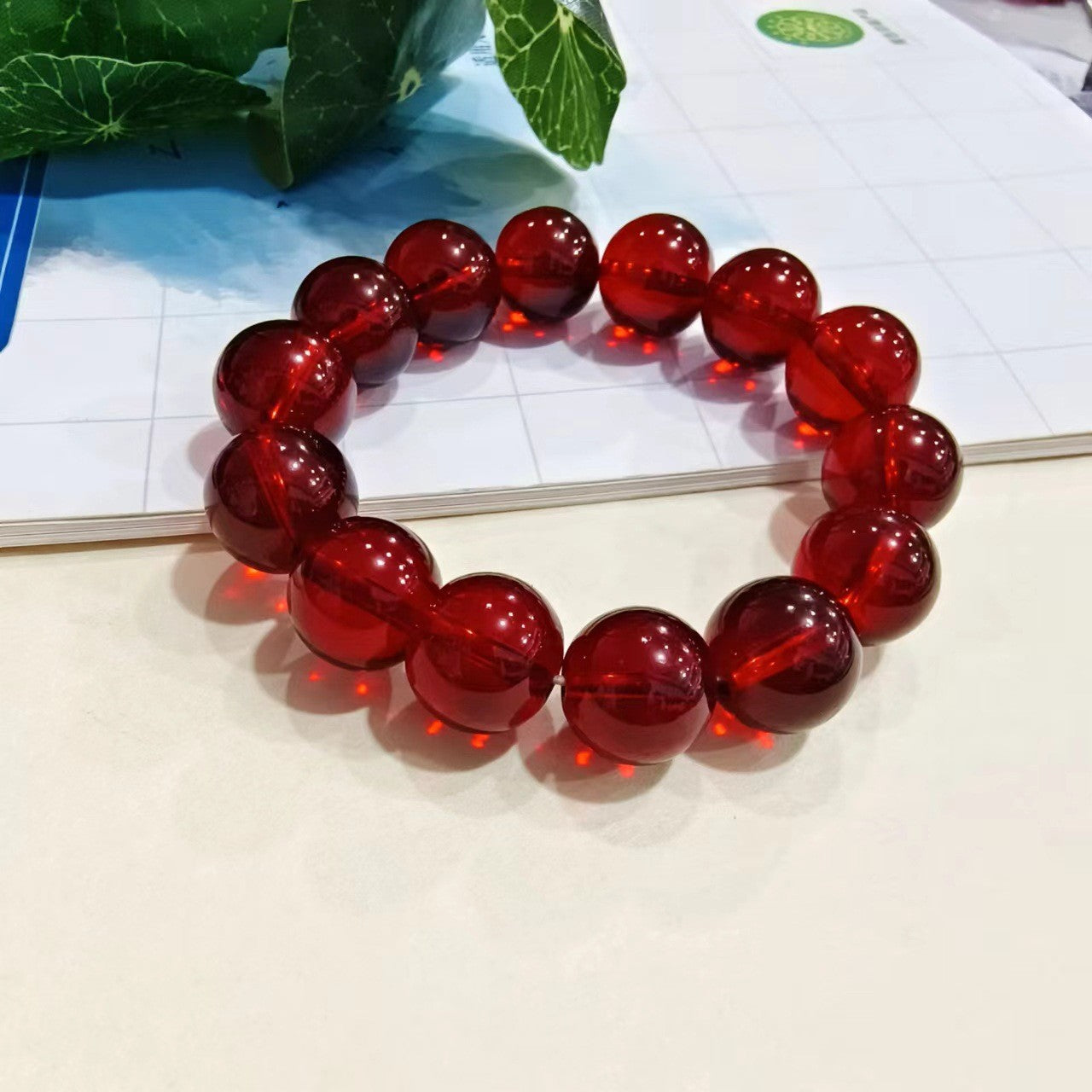 High Ice Transparent Chinese Style National Bracelet