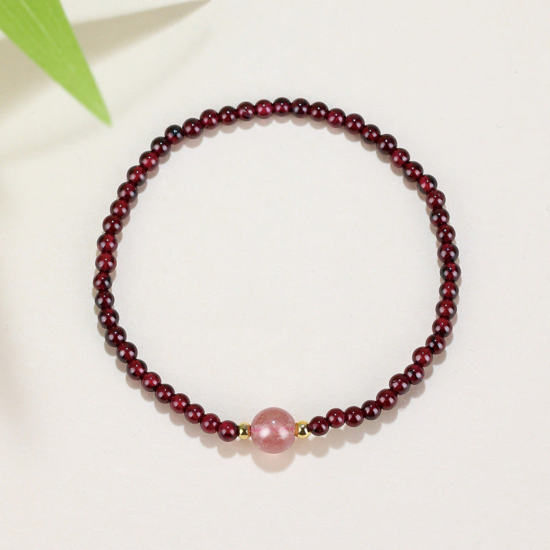 Women's & Men's Beaded For To Relieve Anxiety Natural Crystal Lucky Bracelet