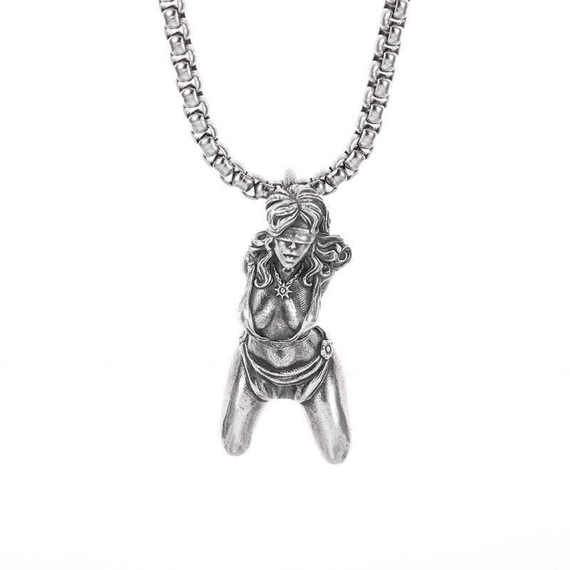 Women's & Men's Niche Angel Vintage Fashion Beauty Sweaters Necklaces