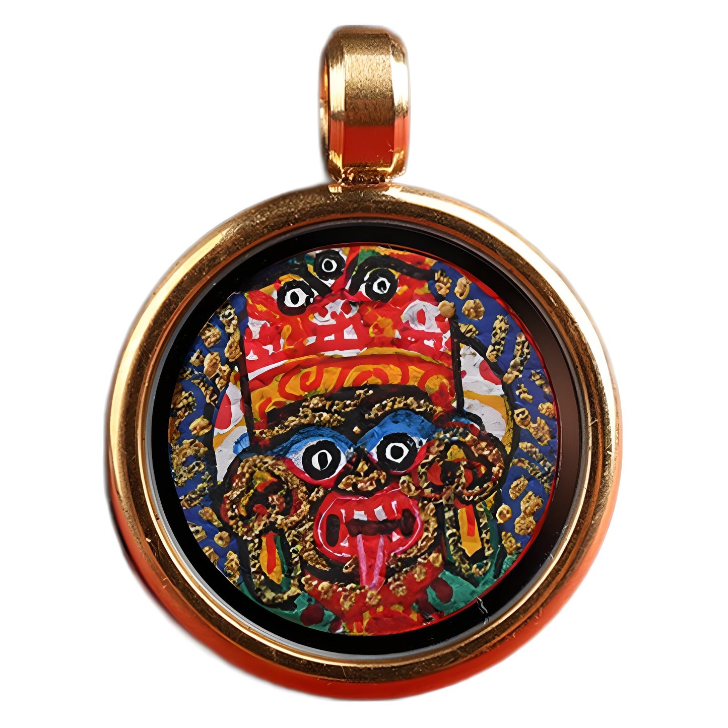 Eye Five Gods Of Wealth Fox Pendants