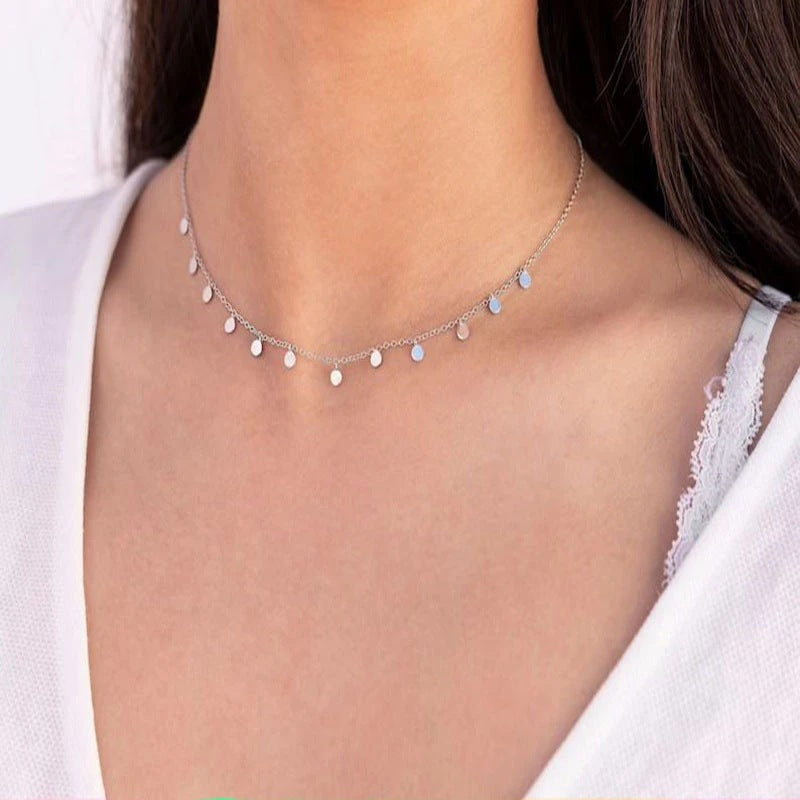With Hearts Pink Beads High-grade Niche Affordable Luxury Style Stylish Necklace