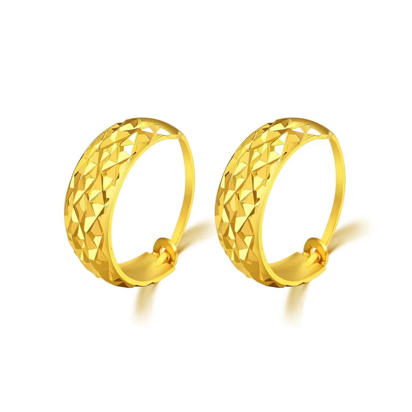 Women's Placer Gold Starry Ear Imitation Accessories Rings