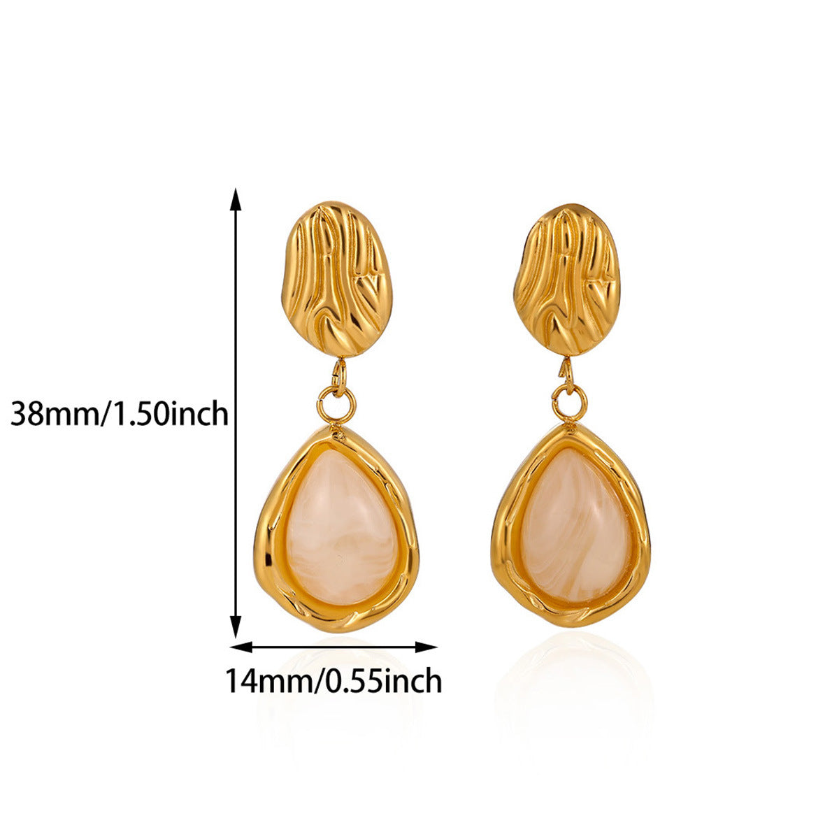 Women's Unique Geometric Retro Minority High-grade Simple Stud Earrings