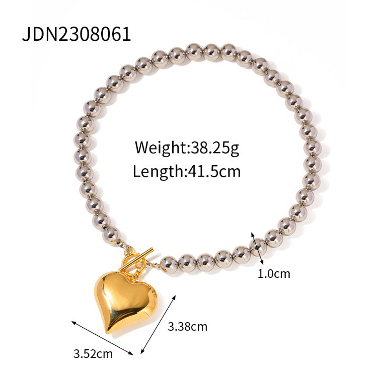 Women's Ding Stainless Steel Ornament Fashion Titanium Necklaces