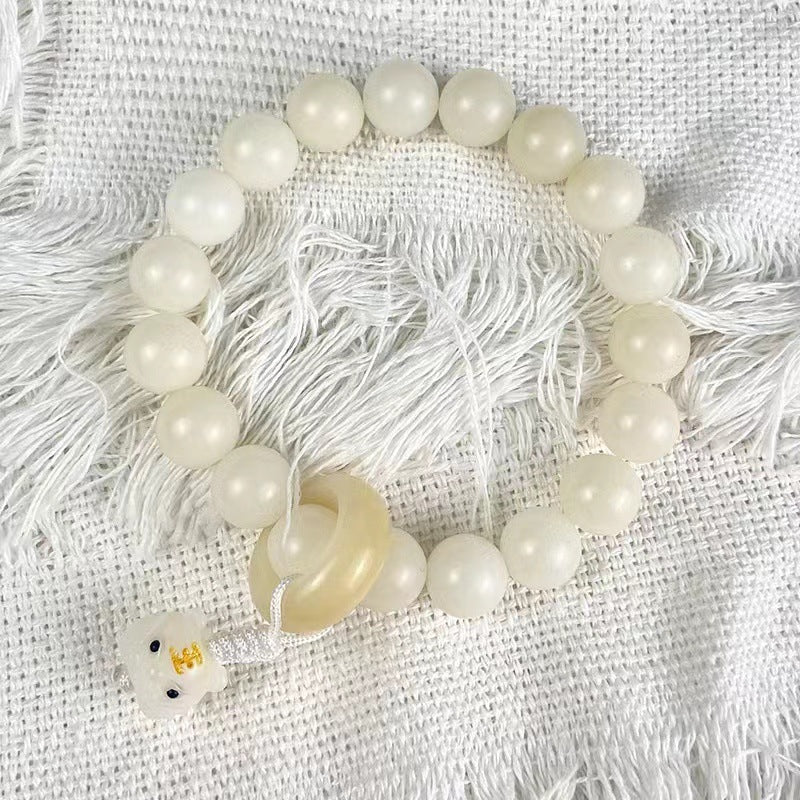 Bodhi Candy Color Single Circle Pliable Temperament High Throw Three Bracelets