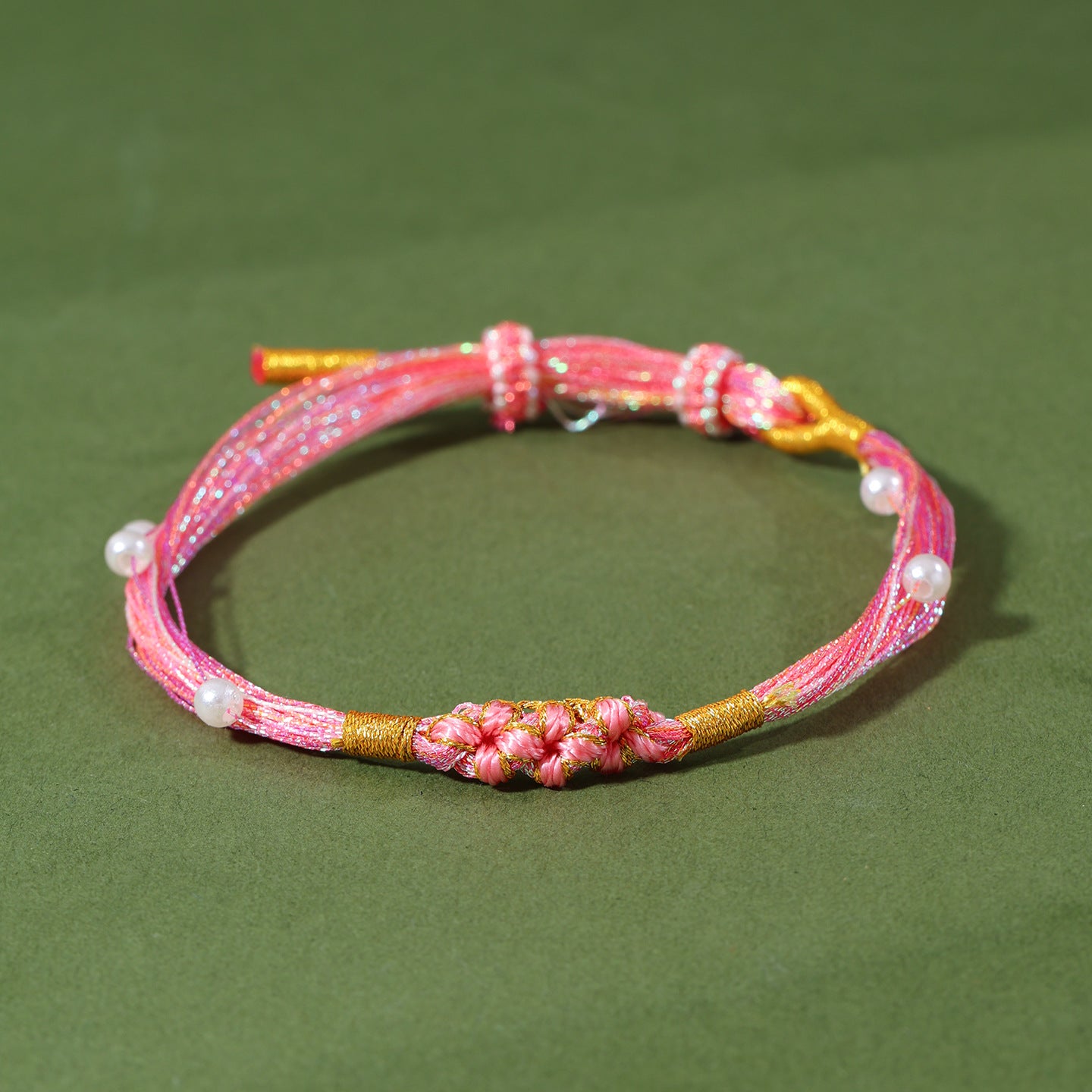 Festival Colorful Rope Ethnic Style Hand-woven Adult Small Sachet Carrying Bracelet