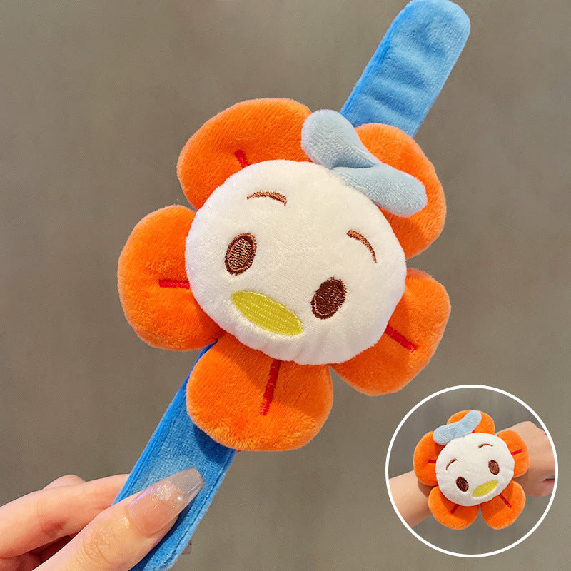 Children's Cartoon Pop Riding Sunflower Wrist Panda Creative Wedding Small Bracelets